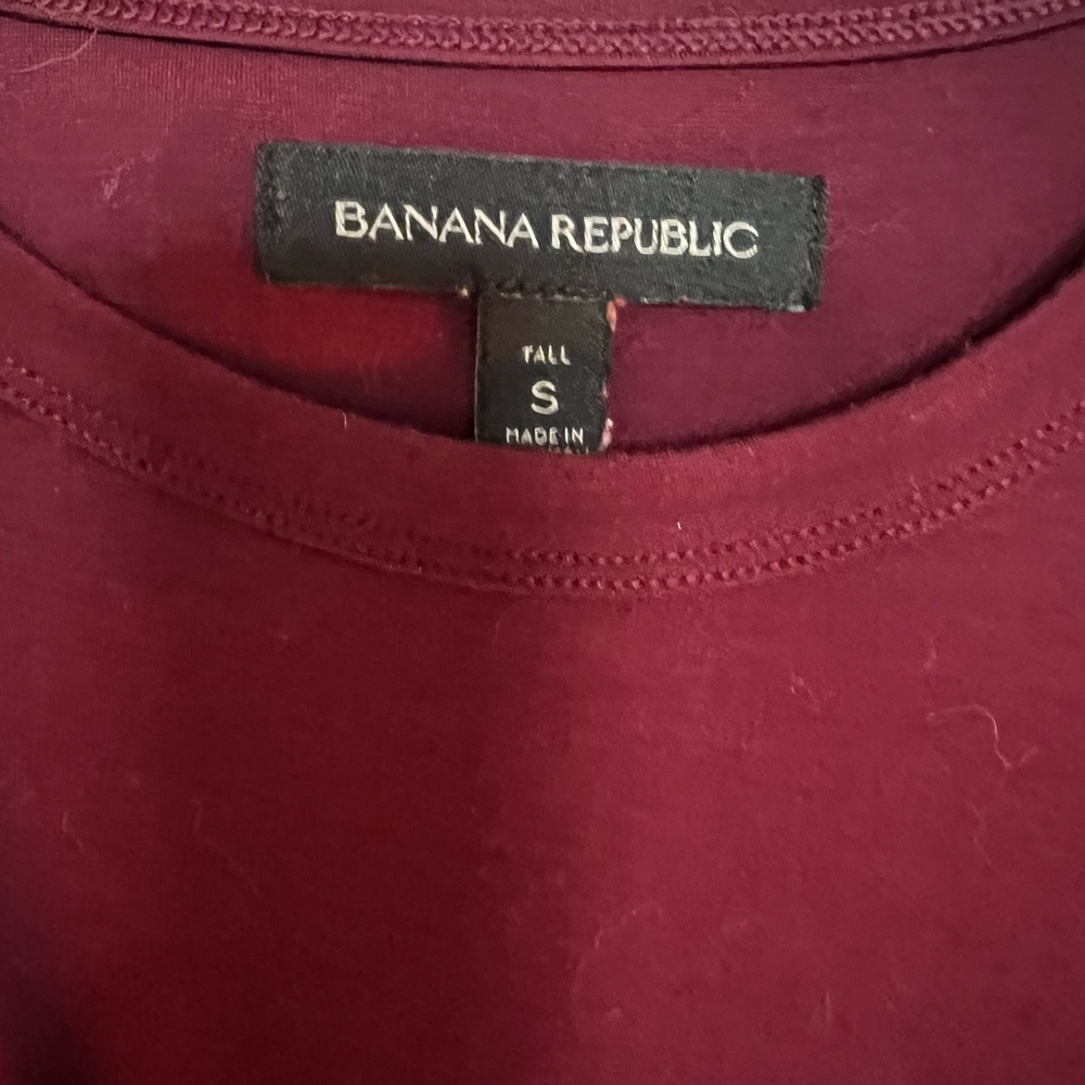 Banana Republic Deep Red Tee